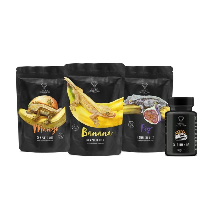 Set hrana Gecko Nutrition Starter Set