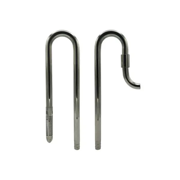 Set lily pipe inox Blau Nano Stainless Inflow si Outflow 12 mm