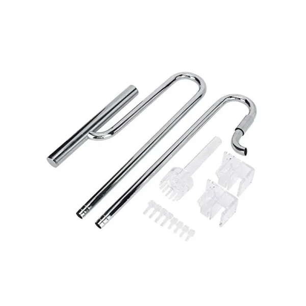 Set lily pipe inox Blau Stainless Inflow si Outflow 16/22