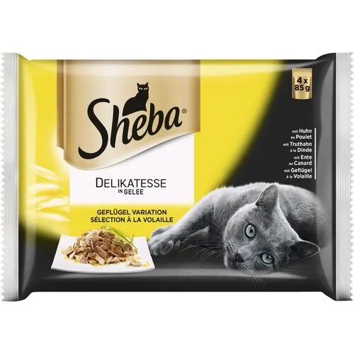 Sheba Plic Selecții cu Carne de Pasăre, 85 g Engros