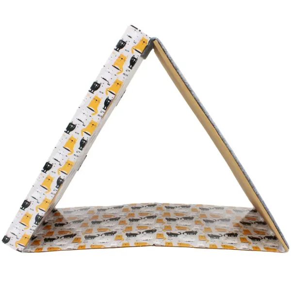 Sisal pliabil pentru pisici culoarea crem