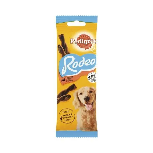 Snack pentru câini Pedigree Rodeo cu vită 70 g Engros
