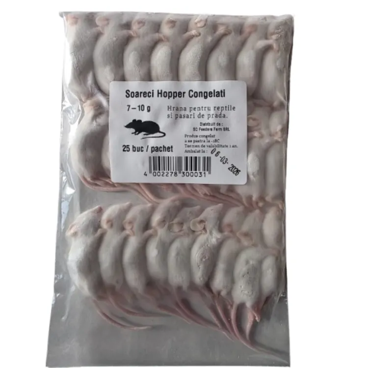 Soareci congelati mici Hopper 7 - 10 gr 25 buc