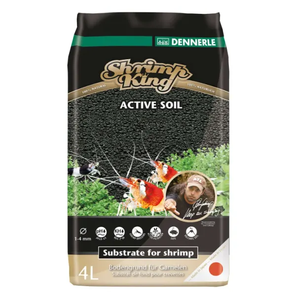 Sol activ pentru creveti Dennerle Shrimp King 4L