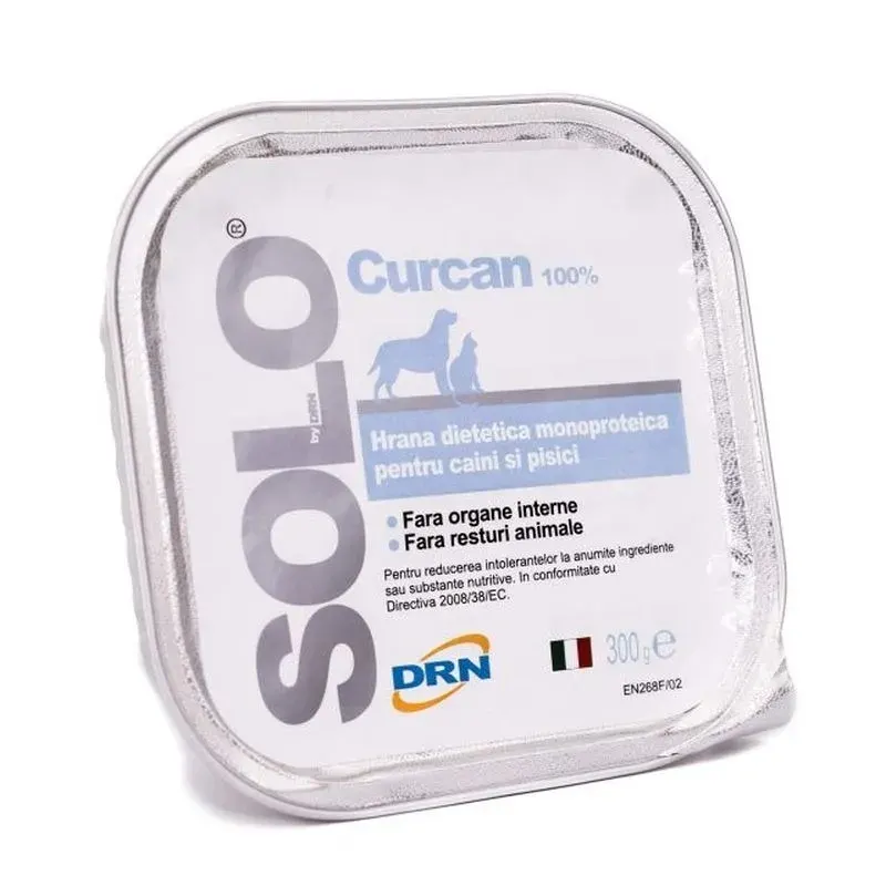 Solo, conserva 100% Curcan, 100 g