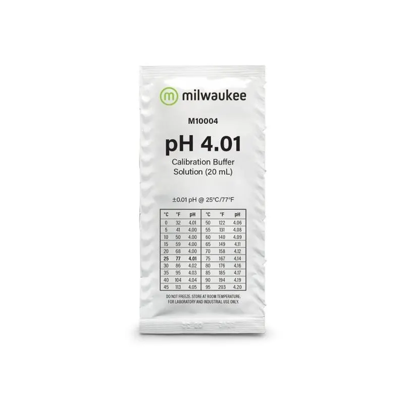 Solutie calibrare electrozi pH 4.01 Milwaukee