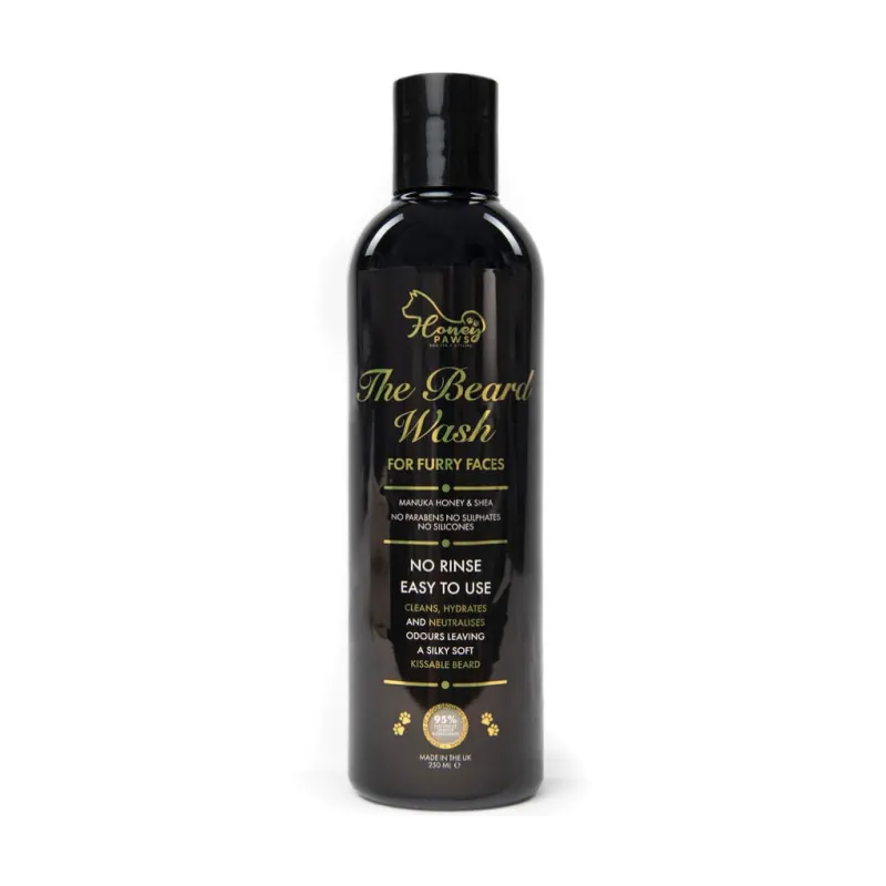 Solutie fara clatire The Beard Wash HONEY PAWS
