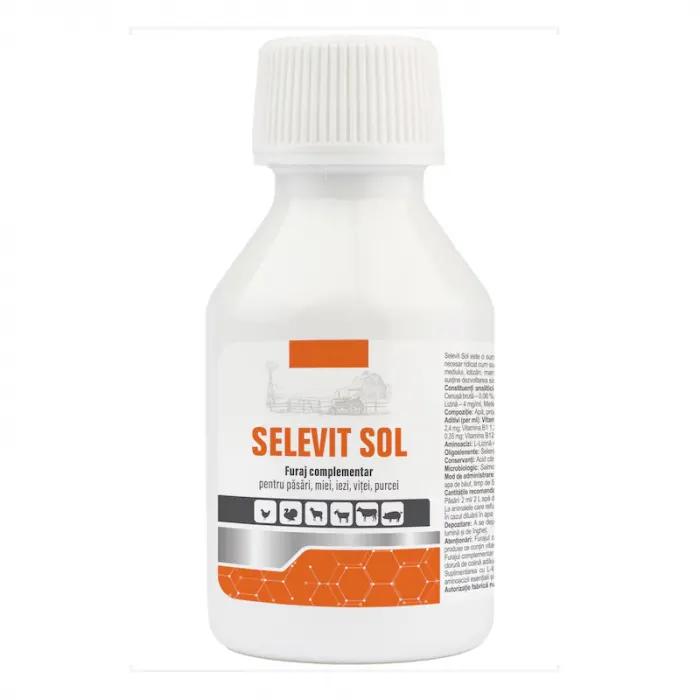 Solutie orala cu multivitamine Selevit 100 ml