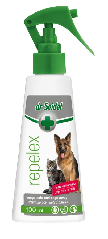 Spray educativ repelent Dr. Seidel, 100ml: 7-12 ore efect, pentru zone și obiecte
