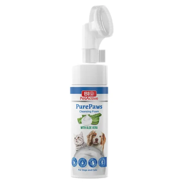 Spuma de curatare pentru caini  pisici Pure Paws 150 ml