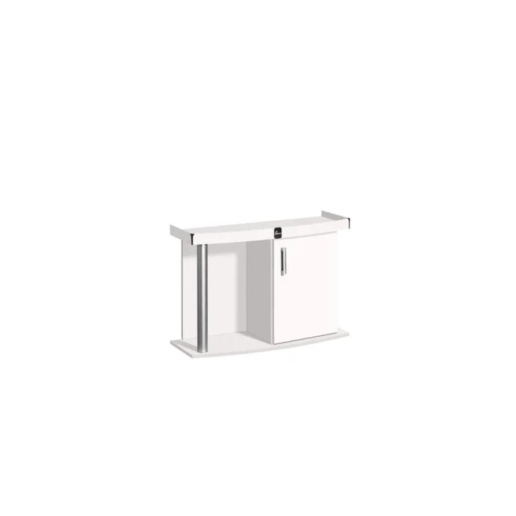 Stand acvariu Diversa Comfort curbat 80x35x67cm argintiu