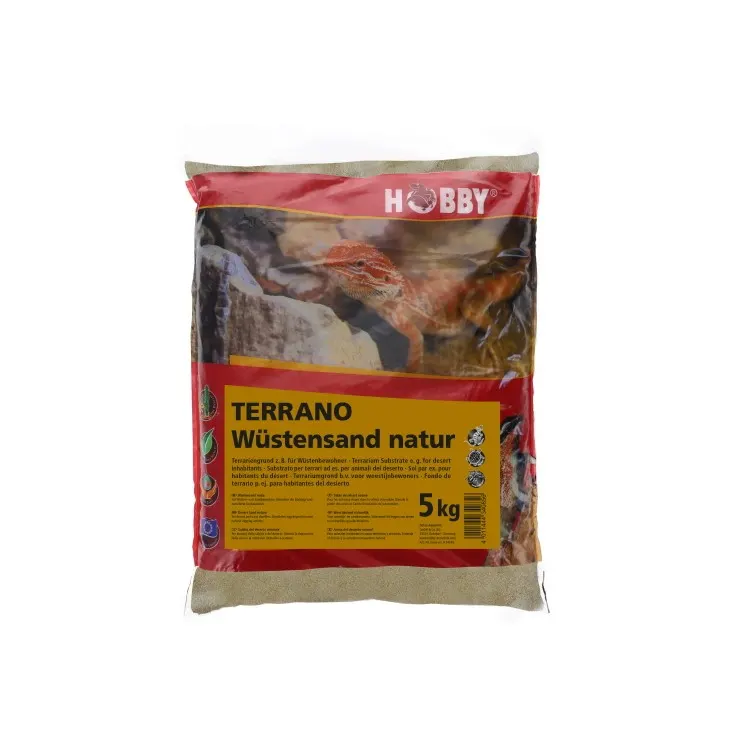Substrat Hobby Desert Sand natur 1-3mm 5kg