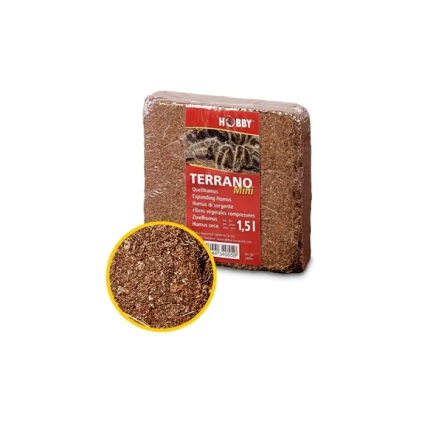 Substrat Hobby Terrano Expanding Humus Block 1.5l