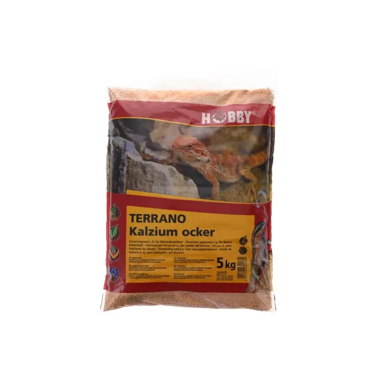 Substrat ocru Hobby Terrano Calcium 2-3mm 5kg