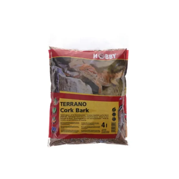 Substrat terariu Hobby Terrano Cork Bark 4L