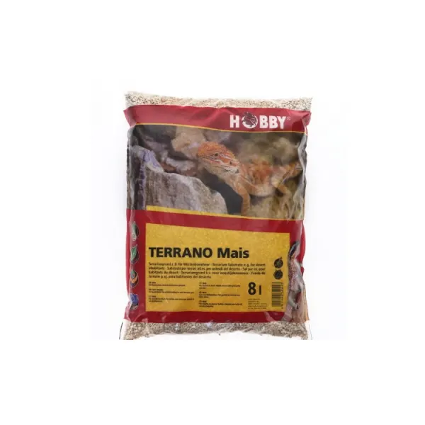 Substrat zone aride Hobby Terrano Corn Granules 8L