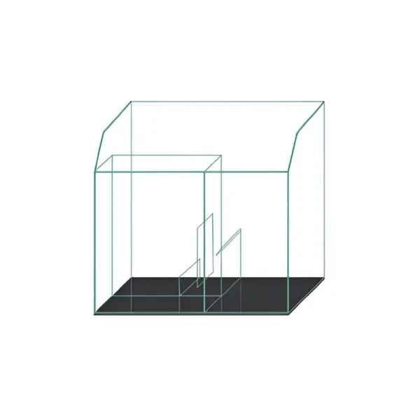 Sump acvariu marin Blau (52x38x40/50cm) Ready sump 52