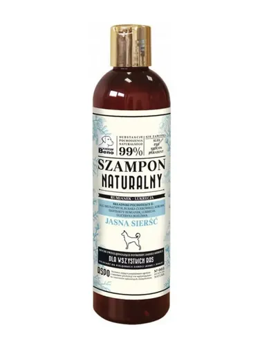 SUPER BENO Șampon natural pentru blană deschisă 300 ml