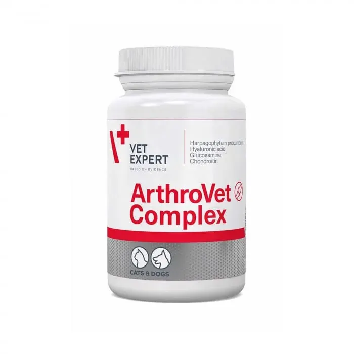 Supliment articular pentru caini  pisici ArthroVet Complex Small Breed 60 capsule