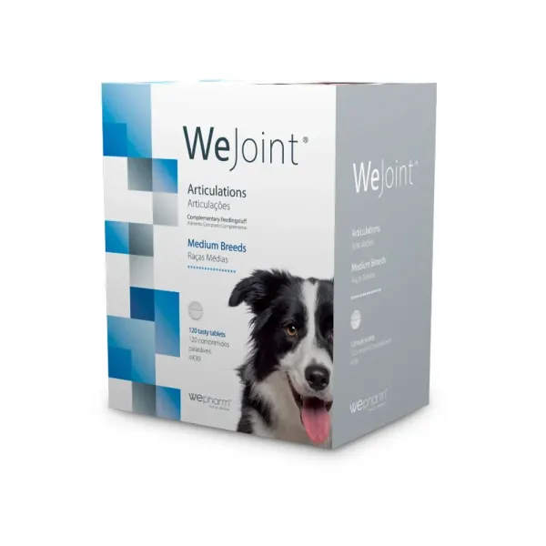 Supliment articular pentru caini WeJoint Medium Breed 120 tab   cutie