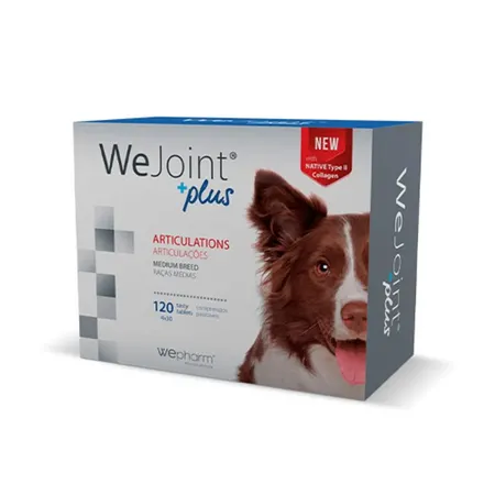Supliment articular pentru caini WeJoint Plus Medium Breed 120 tab   cutie