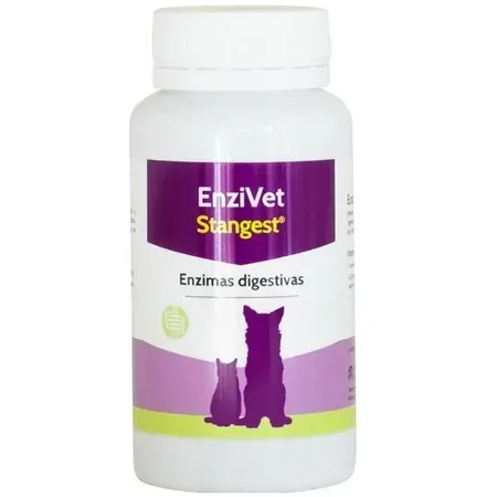Supliment digestiv pentru caini  pisici Enzivet 60 tab   flacon