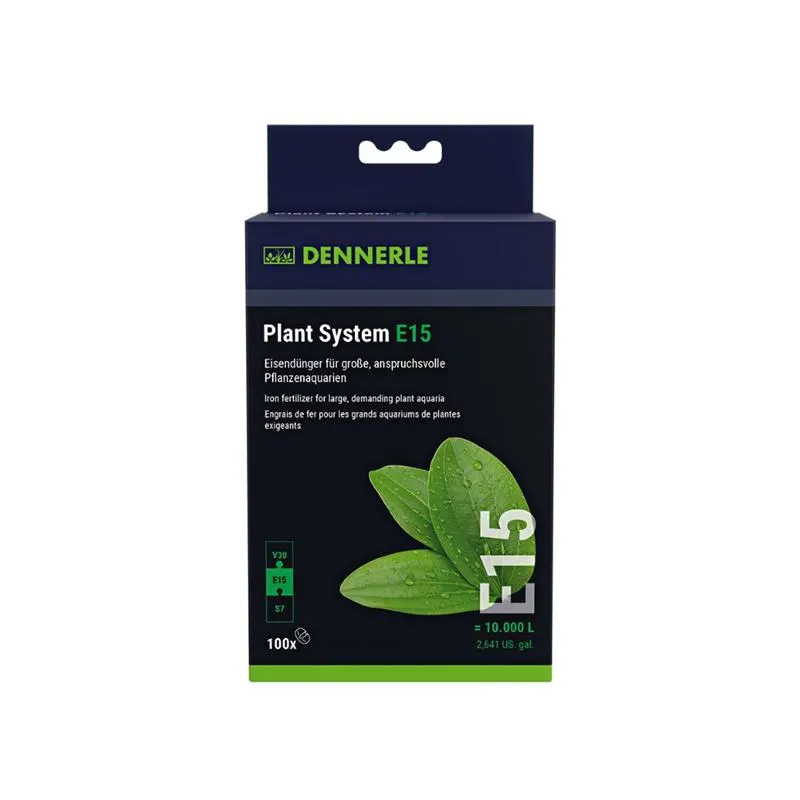 Supliment fier Dennerle Plant System E15  100 buc