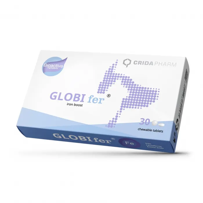 Supliment GLOBIfer    Comprimate masticabile pentru caini si pisici, 30 comprimate