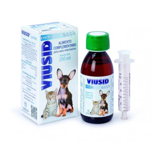 Supliment imunostimulator pentru caini si pisici Viusid, 150 ml