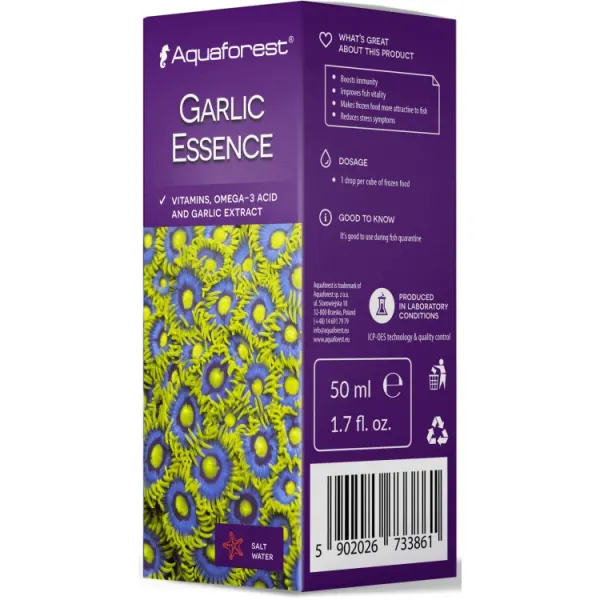 Supliment natural usturoi Aquaforest Garlic Essence 50ml