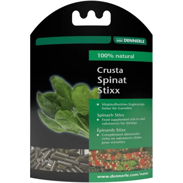 Supliment vegetal creveti Dennerle Nano Crusta Spinach Stixx