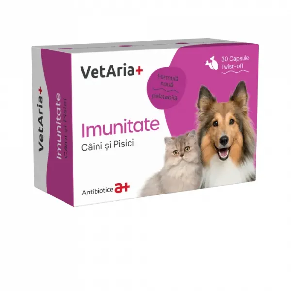 Supliment VetAria+ Imunitate 30 capsule