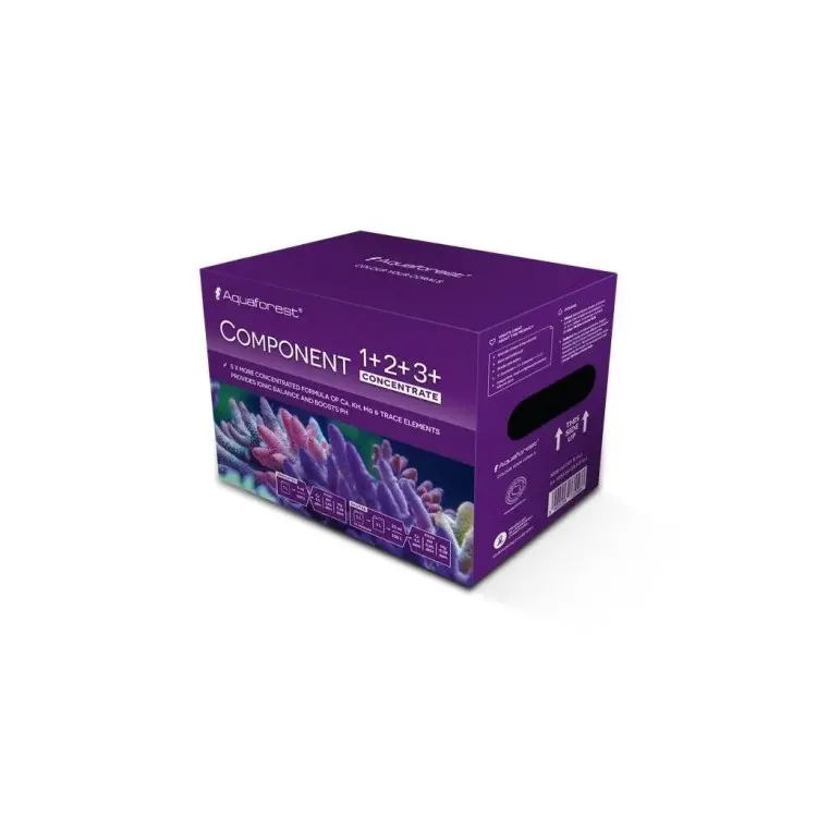Suplimente apa sarata Aquaforest Component Concentrate 3x1L