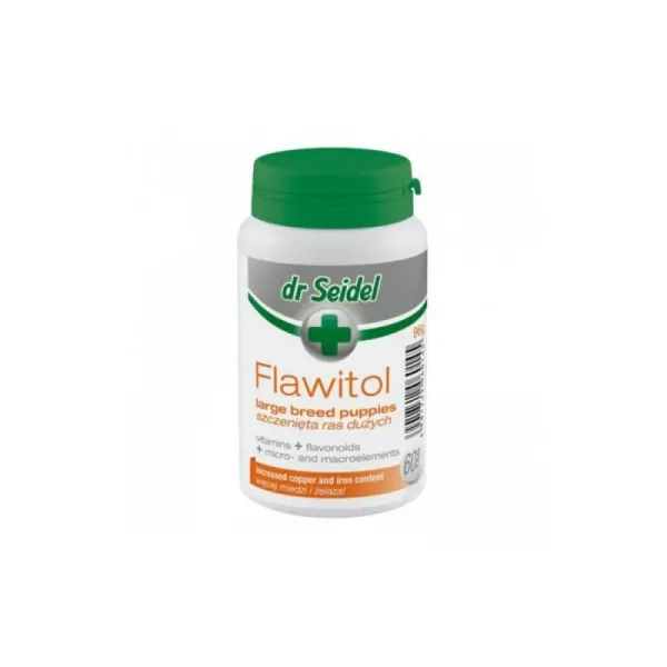 Tablete Flawitol Puppy Lb, 60 Bucati, Dr. Seidel