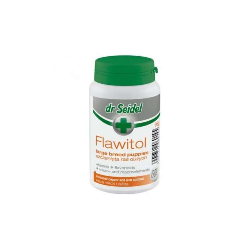Tablete Flawitol Puppy Lb, 60 Bucati, Dr. Seidel