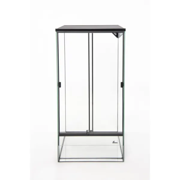 Terariu inalt sticla Diversa 45x45x90cm Black