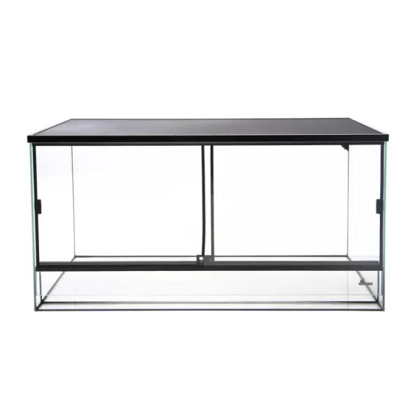 Terariu sticla Diversa 80x40x50 cm Black