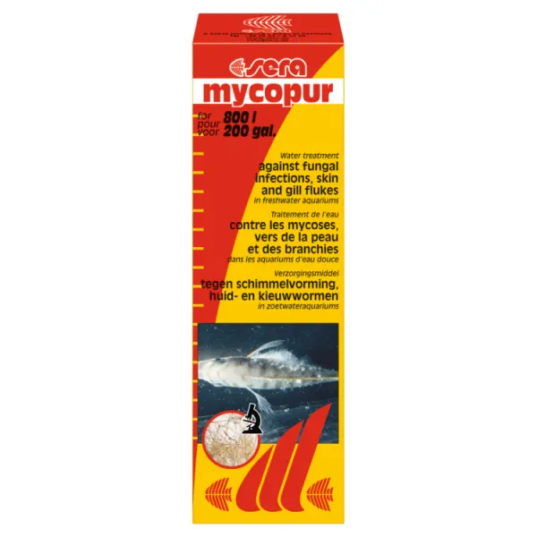 Tratament paraziti Sera Mycopur