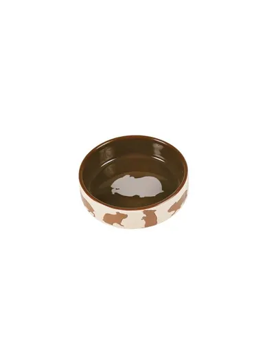 TRIXIE bol ceramic pentru hamster, cu model 80 ml