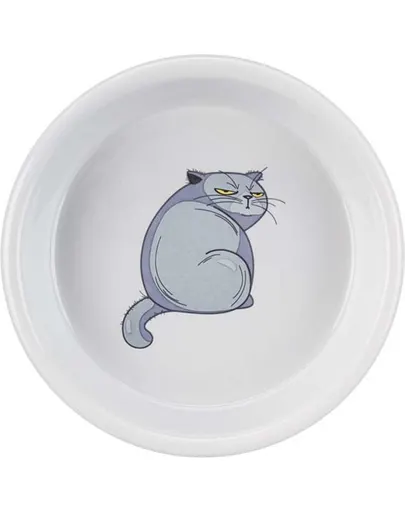 TRIXIE Bol ceramic pentru pisici 0,25L/diam.13cm