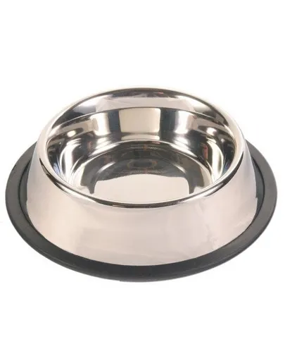 TRIXIE Bol metalic cu baza cauciucata 1,8 L / 20cm