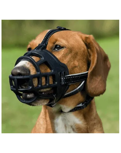 TRIXIE Botniță Muzzle Flex din  silicon M-L
