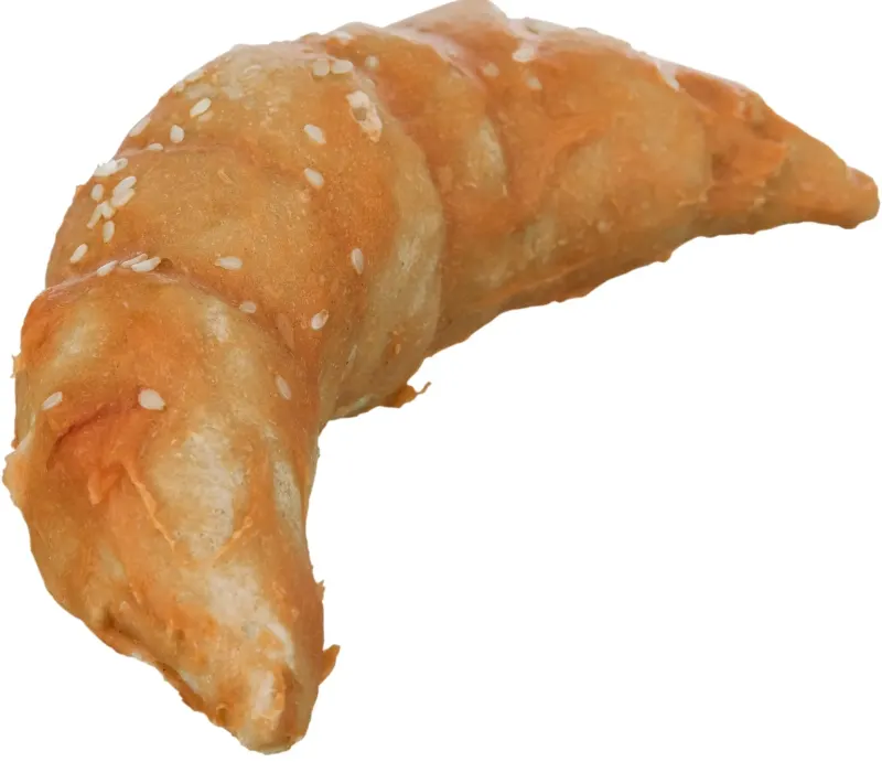 Trixie Recompensa pentru Caini, Denta Fun, Croissant cu Pui, 11 cm/ 80 g