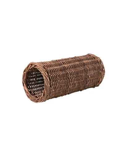 TRIXIE Tunel din răchită pentru hamster 10 x 25 cm