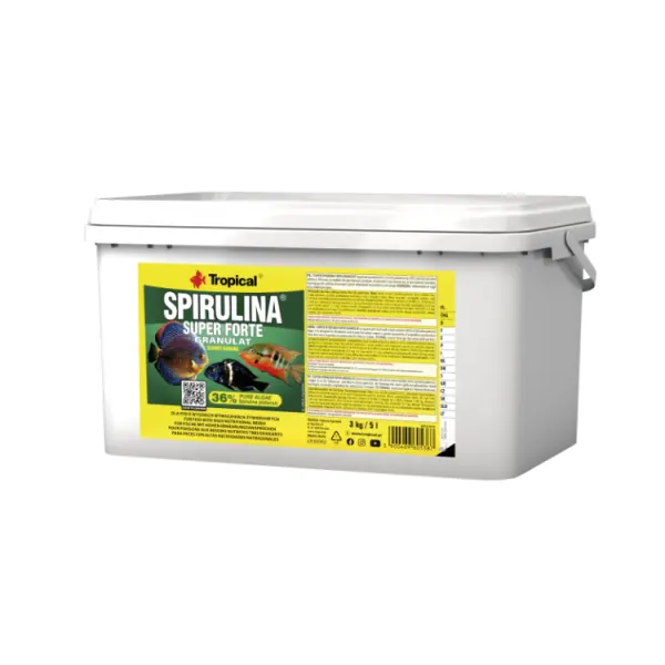 Tropical Super Spirulina Forte Granulat 3 kg/5l