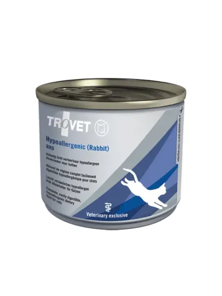 Trovet Cat conserva Hypoallergenic Iepure, 200 g