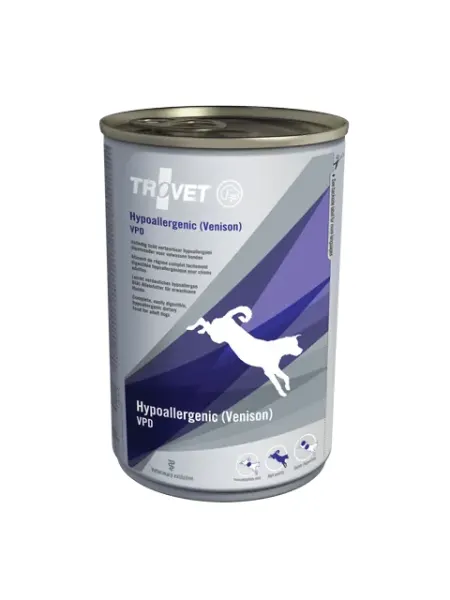 Trovet Dog conserva Hypoallergenic Caprioara, 400 g
