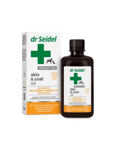 Ulei piele și blană câini pisici DR SEIDEL 250 ml