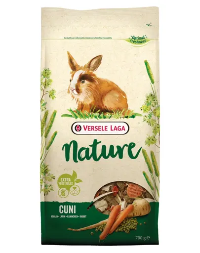 VERSELE-LAGA Cuni Nature Hrana completa pentru iepuri pitici 700 g