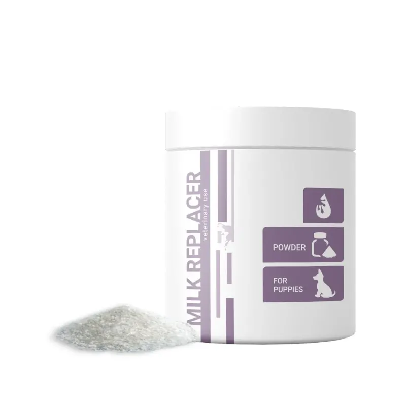 Vetapro Set Milk Replacer Puppy + Biberon Pentru Catelusi, 330 g